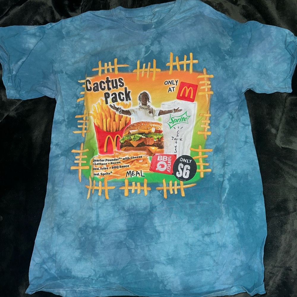 Travis Scott x McDonalds Tee shirt